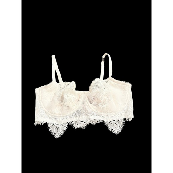 Victoria's Secret Other - Victorias Secret NWT 36d Dream Angels Push Up Bra No Padding Underwire Ivory